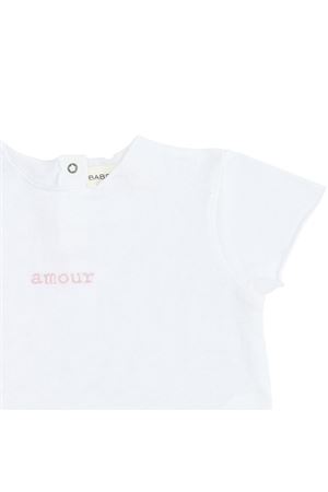 T-shirt in cotone bianco BABE & TESS KIDS | 21418151001